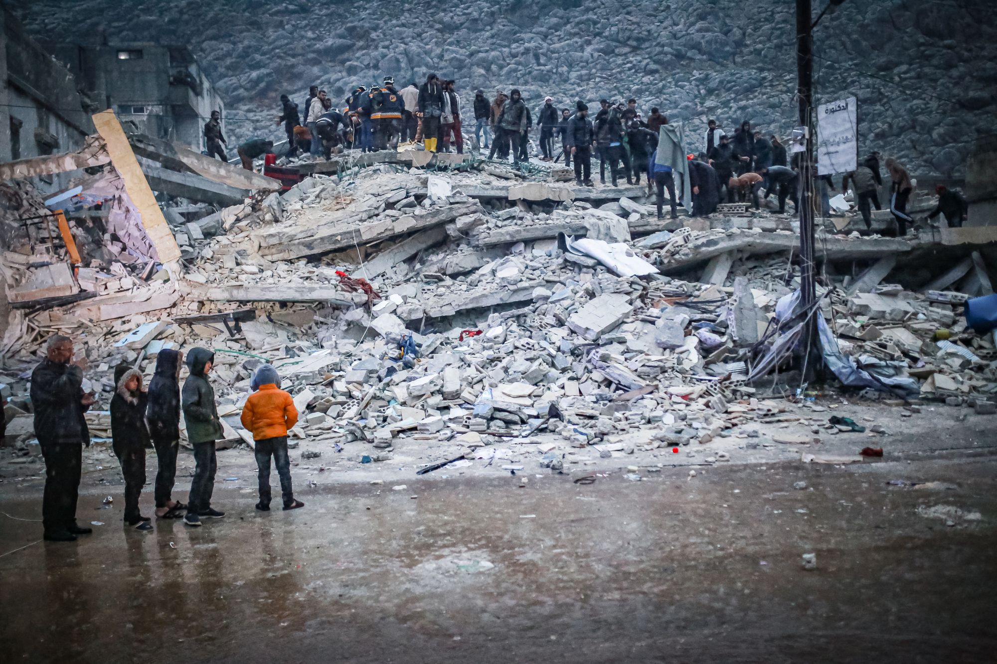 Urgence séisme Turquie-Syrie