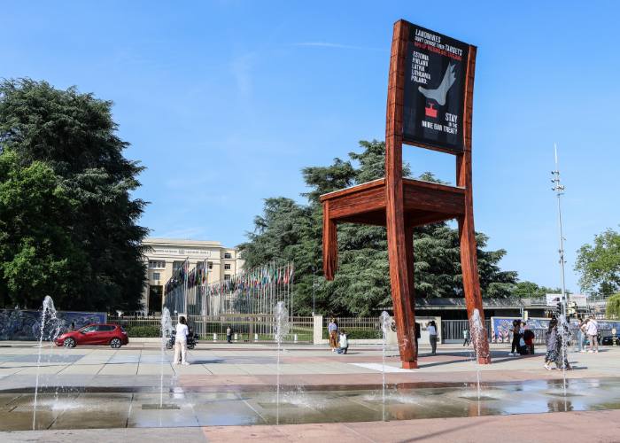 Broken chair