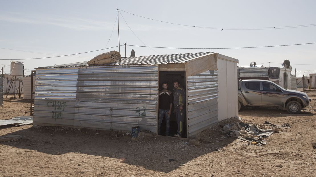 Syrische Flüchtlinge im Zaatari Camp in Jordanien