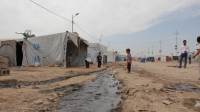 Réfugiés syriens dans le camp de Kawergosk, Erbil, Iraq