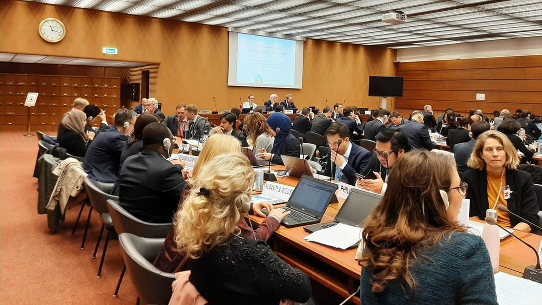 Zweite Verhandlungsrunde in Genf zur politischen Erklärung gegen Bombenangriffe auf Wohngebiete