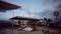Schäden im Stadtzentrum von Palu, Sulawesi