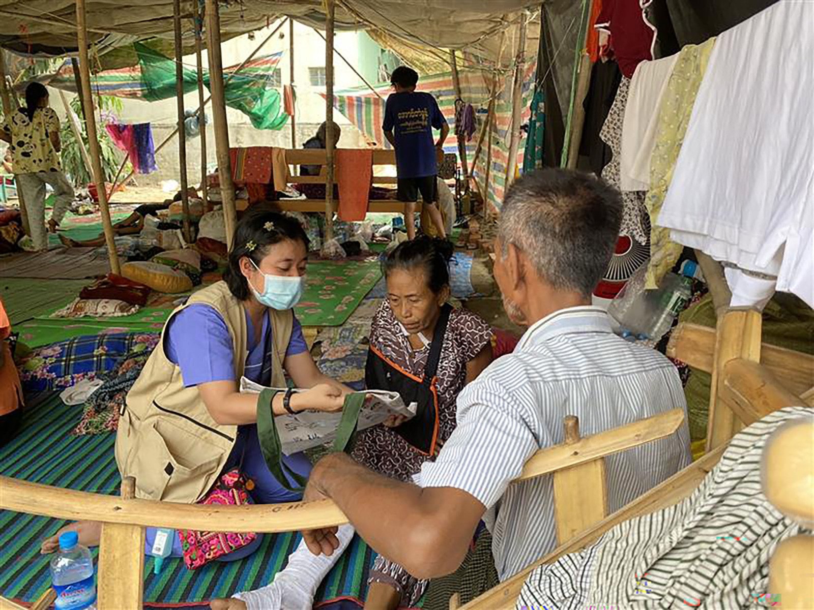 Erdbebenhilfe in Myanmar : unsere Teams sind bereits mobilisiert, um schwere Behinderungen zu vermeiden 