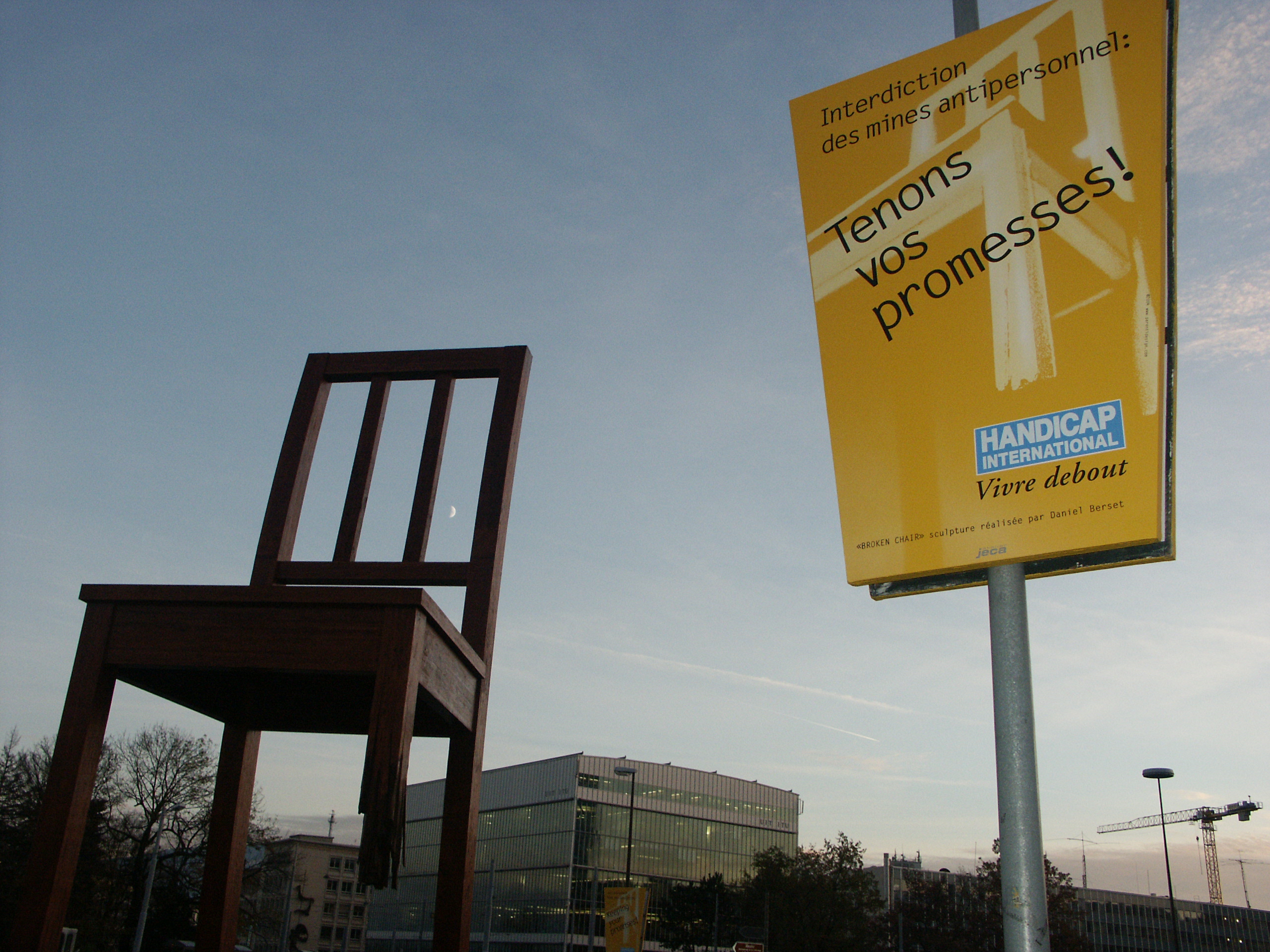 Broken Chair in 1996