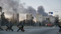 Raketenexplosionen gehören zum Alltag in Kiew. Foto vom 17. März. 