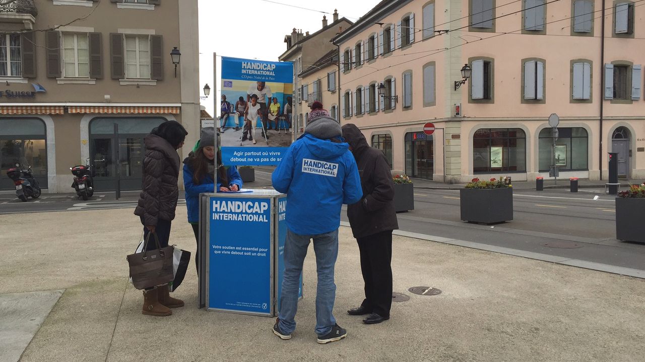 Handicap International Schweiz: face to face