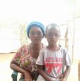 Rashid et Julienne, sa mère au camp de Kakuma au Kenya en avril 2022
