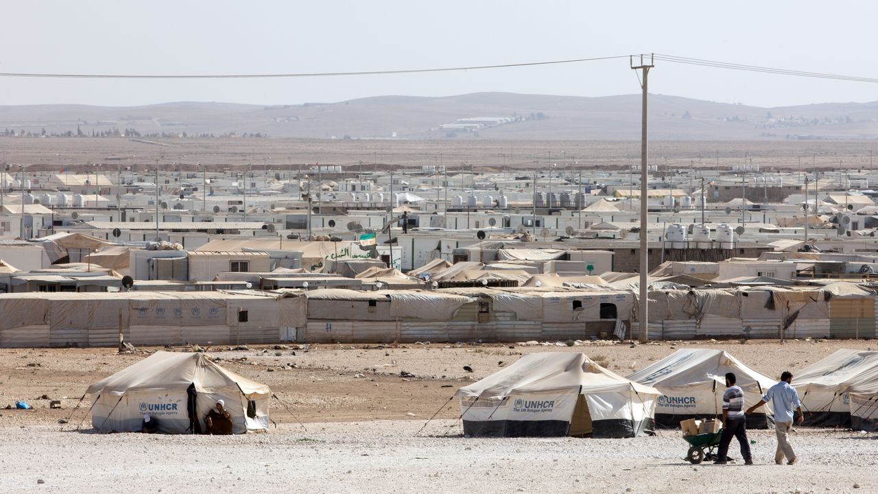 Le camp de Zaatari en Jordanie