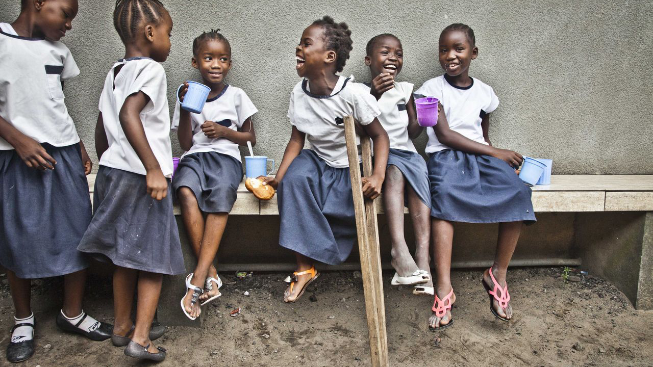 Inklusive Ausbildung, Grâce, 8 jährig, Demokratische Republik Kongo