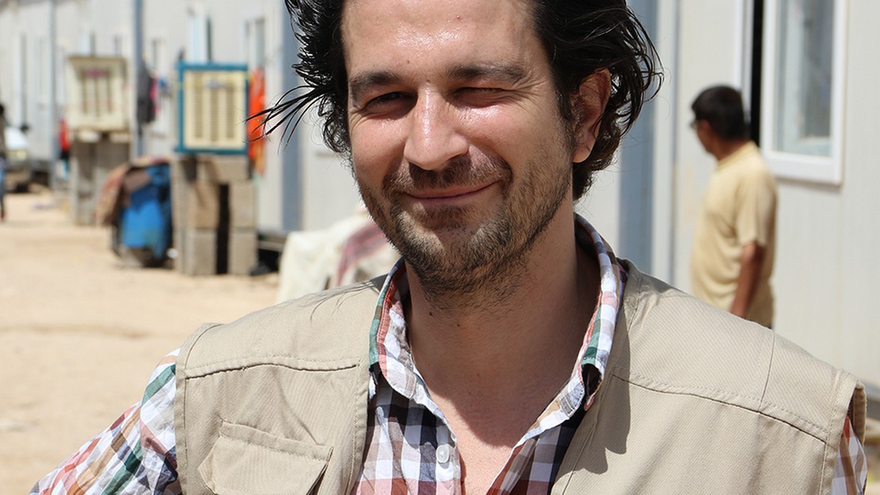 En Irak, Jules Zorn, chef de base pour Handicap International à Kalar