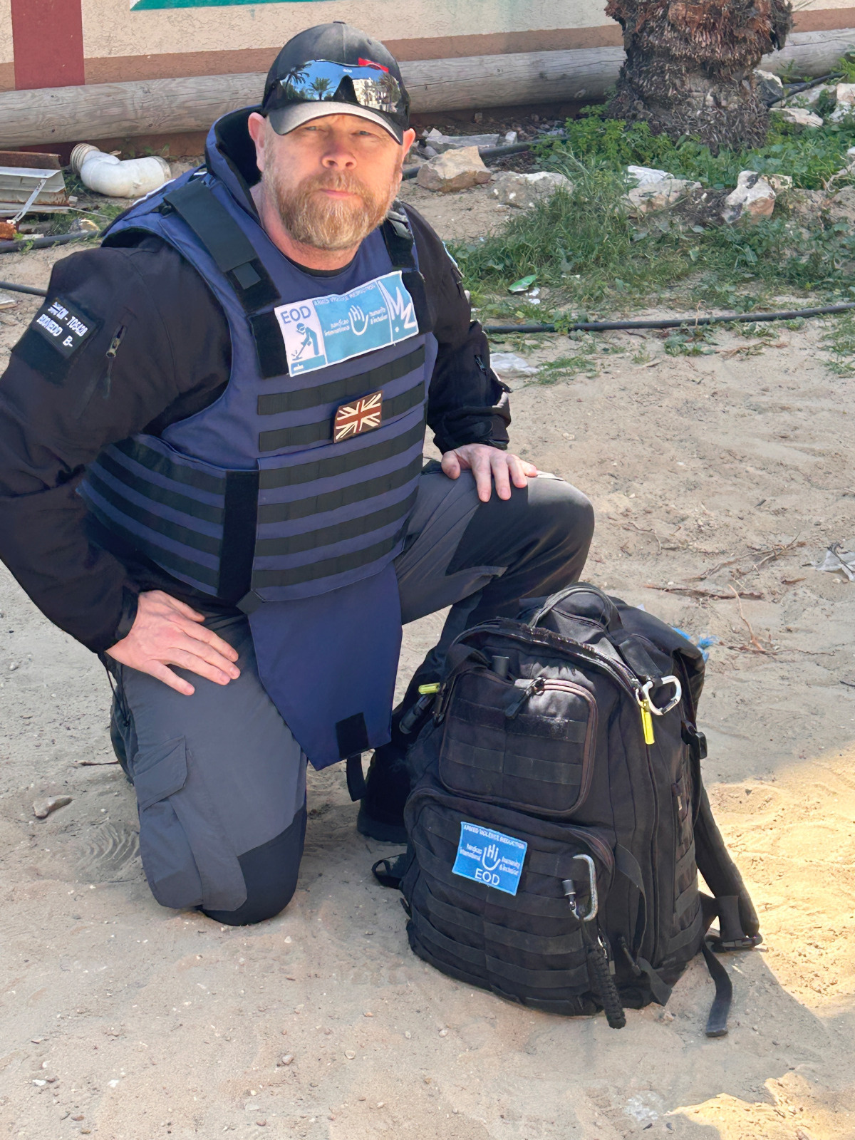 Gary Toombs ist Experte für Minenräumung bei Handicap International.