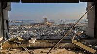 Ampleur des destructions suite aux explosions dans le port de Beyrouth le 4 août 2020