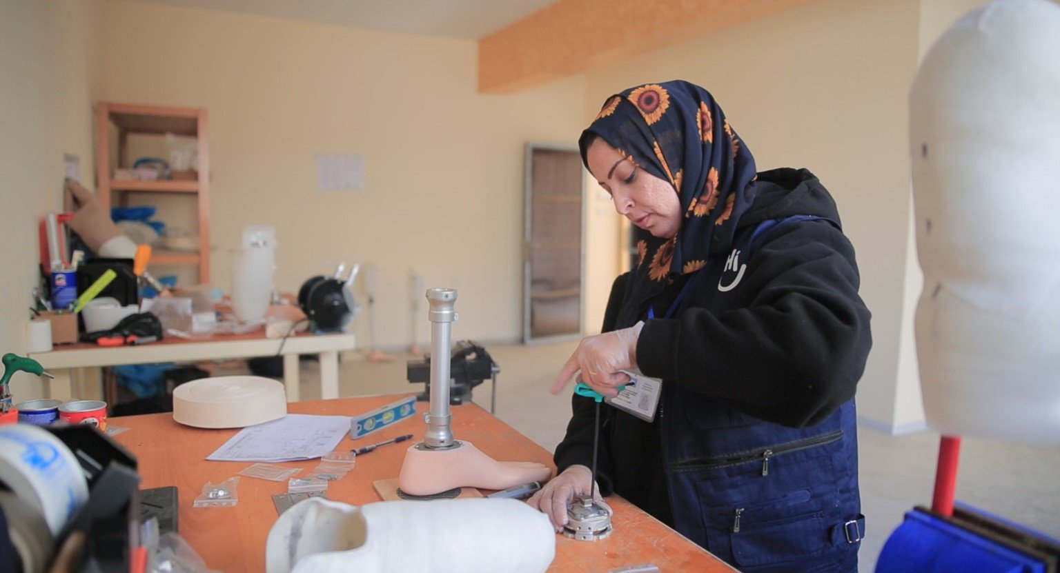 Heba, humanitaire prise dans la guerre 