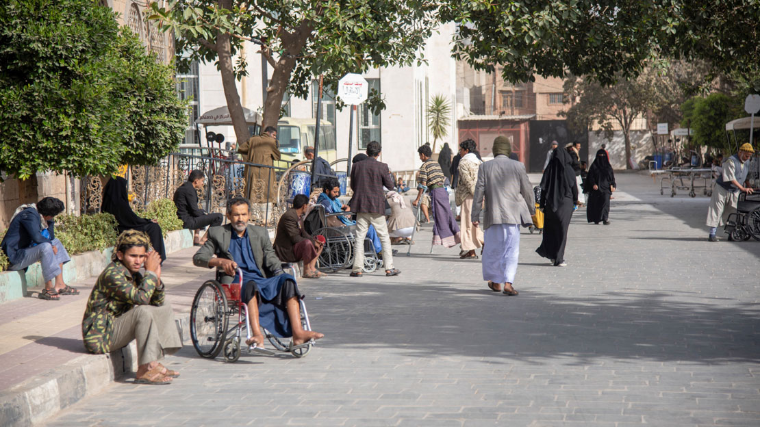 Wohnegebiete auf Sana'a, Jemen